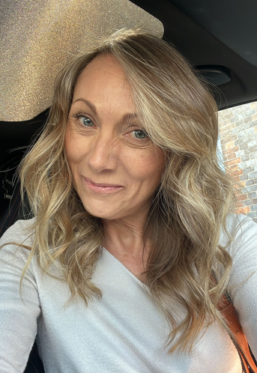 Linda smiling at the camera